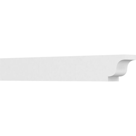 Ekena Millwork Standard Newport Architectural Grade PVC Rafter Tail, 4"W X 6"H X 42"L RFTP04X06X42NEW